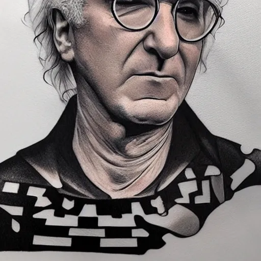 GavinSteffen on Twitter Larry David liked my tattoo of him as well as  his autograph which is also tattooed on me httptcorXZ9b9yvP0  Twitter