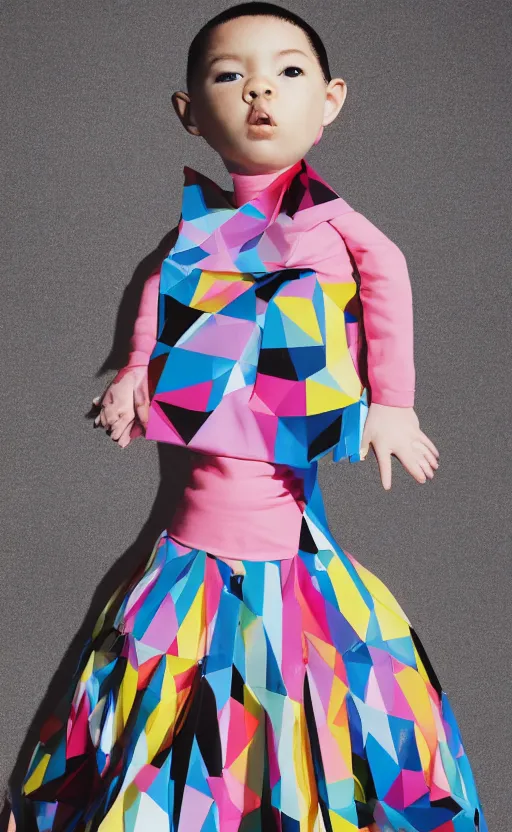 peppa pig wearing issey miyake pleats please, | Stable Diffusion | OpenArt