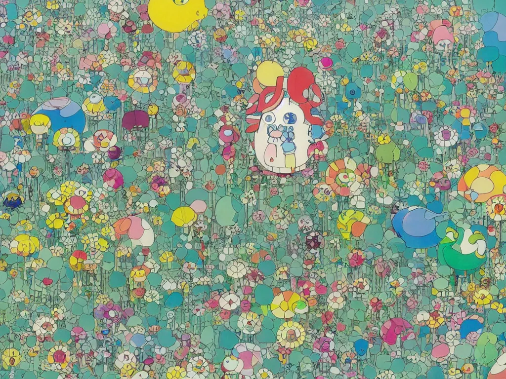 Image similar to colorful blueprint sideview of a fairytale forest, illustration, concept art, colorful, beautiful, studio ghibli, takashi murakami, aoshima chiho, manga, cute and adorable