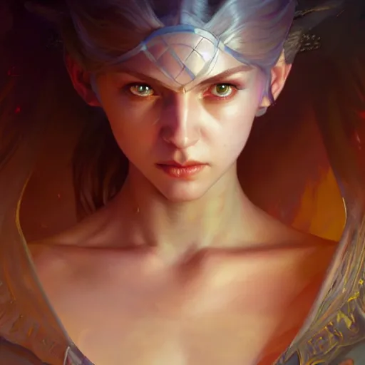 Image similar to aurora, child of hatred, highly detailed, digital painting, artstation, concept art, smooth, sharp focus, illustration, Unreal Engine 5, 8K, art by artgerm and greg rutkowski and alphonse mucha