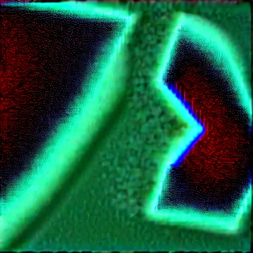 Image similar to glitch signal loss distortion static glitched pixel sorting effect