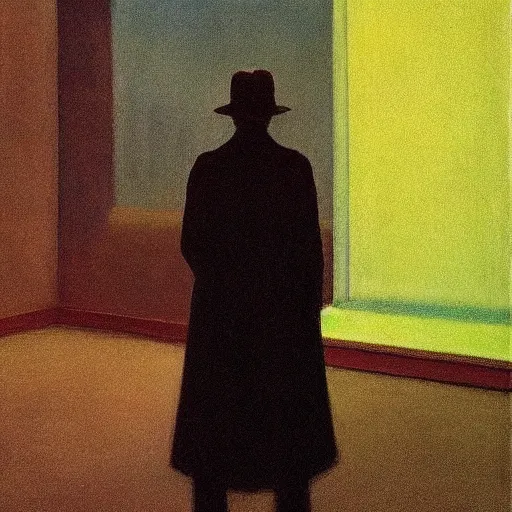 Image similar to a lonely figure in mumbai, hyperrealistic film still by edward hopper, by gottfried helnwein, by klimt, by paolo uccello, art nouveau, highly detailed, strong lights, liminal, eerie, metaphysical, bright pastel colors,