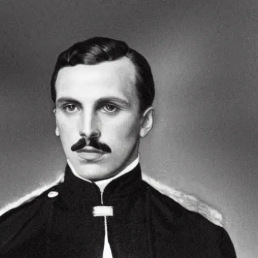 Prompt: oswald mosley in 1 7 6 5