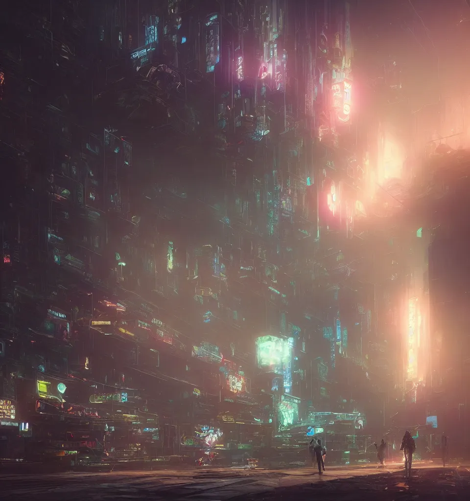 Image similar to large cyberpunk toad, cinematic, highly detailed, octane render, cg, rich cinematic atmosphere, perfect digital art, mystical journey in strange world, Mystical, cyberpunk, sci-fi, surreal, glowing lights, sharp focus, high detailed, by Greg Rutkowski, Gary Houston, Stephan Martiniere