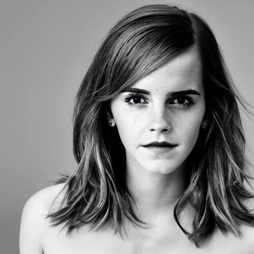 Prompt: Portrait of Emma Watson