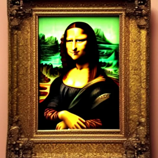 Image similar to the mona lisa