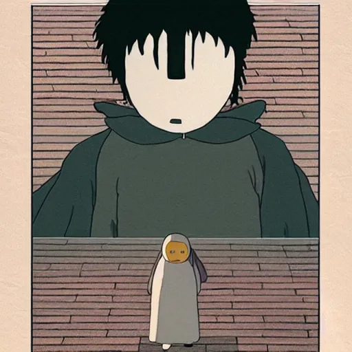 Prompt: no - face in ghibli