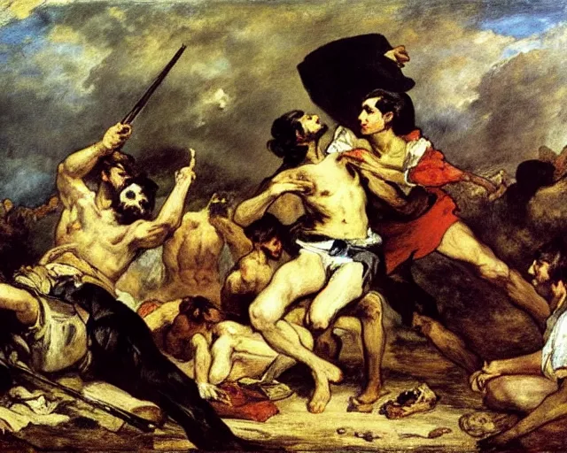 Image similar to eugene delacroix