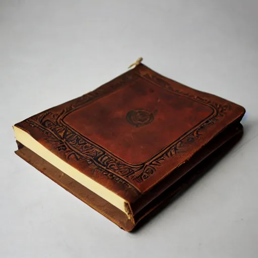 Image similar to old leather book