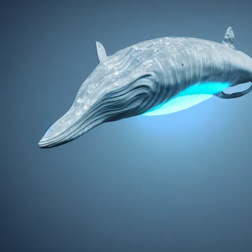 Image similar to 3 d rendering of transparent whales, caustic projection, octane renderer, raytracing, 4 k, rtx, light refracting, martinakis adam style of lilien ephraim moses