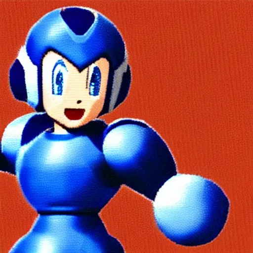 Image similar to megaman 64