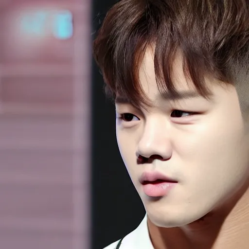 Image similar to Jimin, Jimin's right eyelid is swollen, Jimin's left eyelid sweeping curvy, Jimin's very small Grecian nose, Jimin's lip upper thickness is almost identical to the lower but slightly smaller, the adjoining part of the upper lip to the lower lip is figuratively similar to the chicks beak, Jimin's neutral canthal tilt, jimin, jimin, jimin, jimin, jimin, accurate jimin face, jimin real face, Park Jimin, South Korean singer & dancer Park Jimin  BTS member PARK JIMIN OF BTS THE SINGER & DANCER PARK JIMIN, JIMIN JIMIN JIMIN JIMIN JIMIN JIMIN JIMIN JIMIN JIMIN