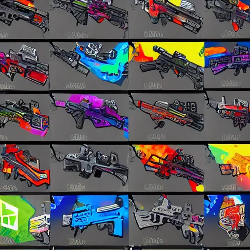 Prompt: cs : go sticker's, titan katowice 2 0 1 4, holo, ibuypower katowice 2 0 1 4, reason gaming katowice 2 0 1 4, ldlc. com katowice 2 0 1 4, over saturated colours, bring colours, stickers applied to a default awp, 4 k hd