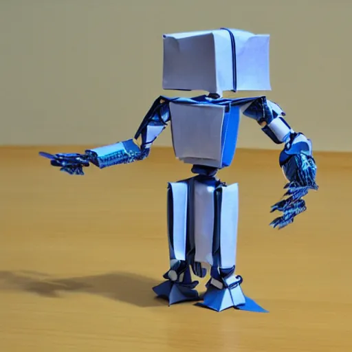 Image similar to robot origami