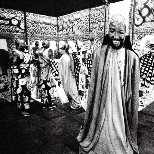 Prompt: Mansa Musa, ethereal, b&w, 35mm film!!!!!!!!, are-bure-boke!!!!!!!!, by Daido Moriyama!!!!!!