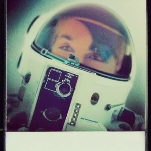 Image similar to 1 8 0 0 astronauta, polaroid photo, perfect photo, photo pinterest