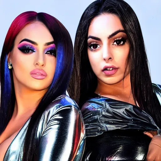 Prompt: Pabllo vittar and Anitta