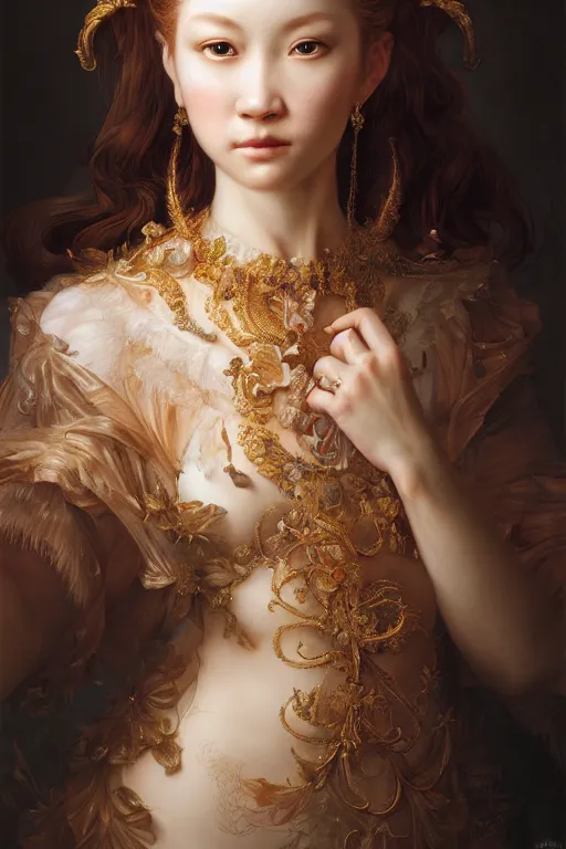 Image similar to a masterpiece ultrarealistic ultradetailed portrait of a very beautiful succubs, baroque renaissance. medium shot, intricate, elegant, by stanley artgerm lau, wlop, rossdraws, james jean, andrei riabovitchev, marc simonetti, light by julie bell, porcelain skin. global illumination. vfx