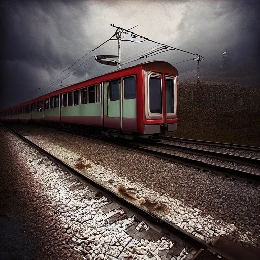 Image similar to portrait of v train from the boys by michal karcz