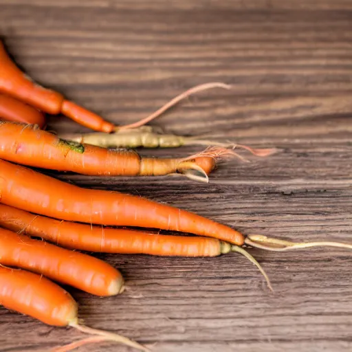 Image similar to high quality presentation photo of a golden carrot, photography 4k, f1.8 anamorphic, bokeh, 4k, Canon, Nikon