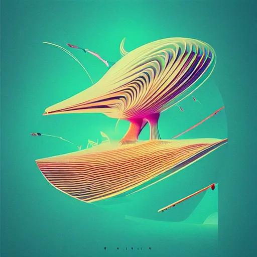 Prompt: futuristic beautiful album cover design by pi - slices and kidmograph, beautiful digital illustration