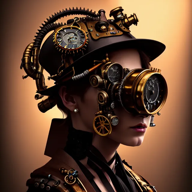 Prompt: epic professional digital portrait art award winning product photography of a steampunk computer ,best on artstation, cgsociety, wlop, Behance, pixiv, astonishing, impressive, outstanding, epic, cinematic, stunning, gorgeous, concept artwork, much detail, much wow, masterpiece.