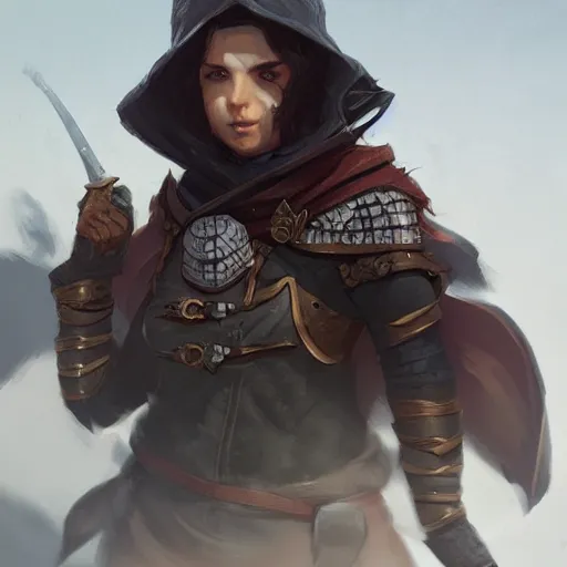 Prompt: d & d character art, corgi rogue, hyperrealistic, extremely detailed digital illustration, fantasy, greg rutkowski, artgerm, trending on artstation, 8 k