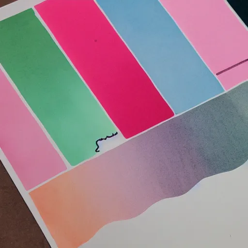 Image similar to risograph color palette