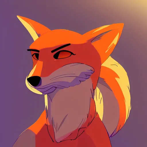 Prompt: Cute fox character, furry fandom, digital art, furaffinity, trending on twitter