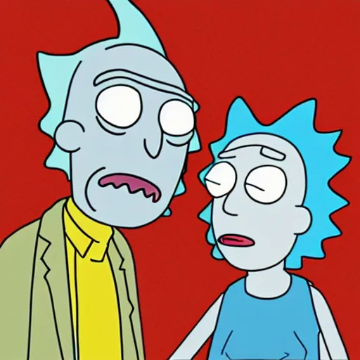 Image similar to portrait of summer, rick and morty forever and forever a hundred years! g