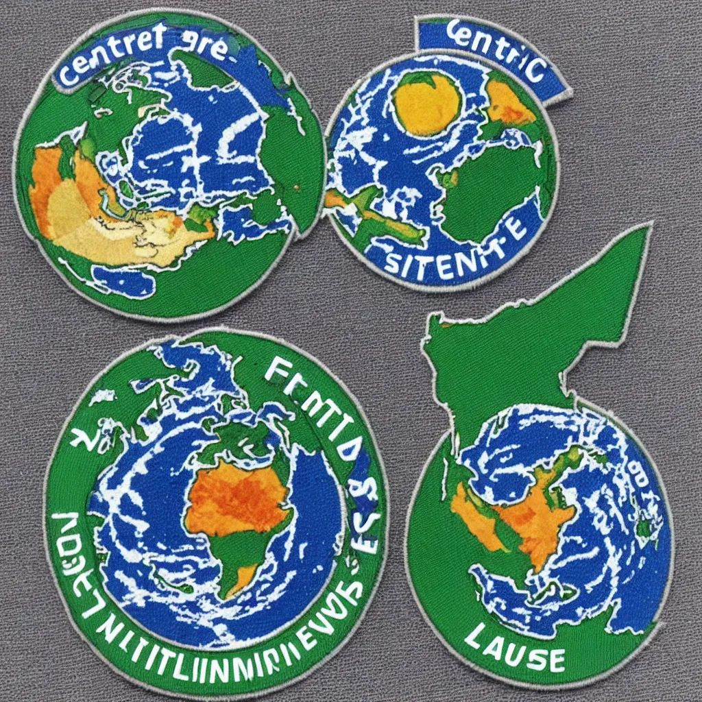 Image similar to centre for satellite data in environmental science logo mission patch