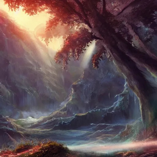 Image similar to concept art background, fantasy, cinematic shot, background design, highly detailed, beautiful scenery