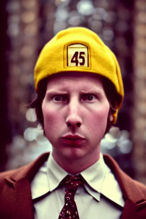 Prompt: beautiful wes anderson movie 3 5 mm film still insanely beautiful, tragically beautiful, only one head single portrait team fortress 2 scout team fortress 2 scout team fortress 2 scout team fortress 2 scout scout team fortress 2 scout, absurdly beautiful, elegant, photographic ultrafine hyperrealistic detailed face wes anderson color, vintage, retro,