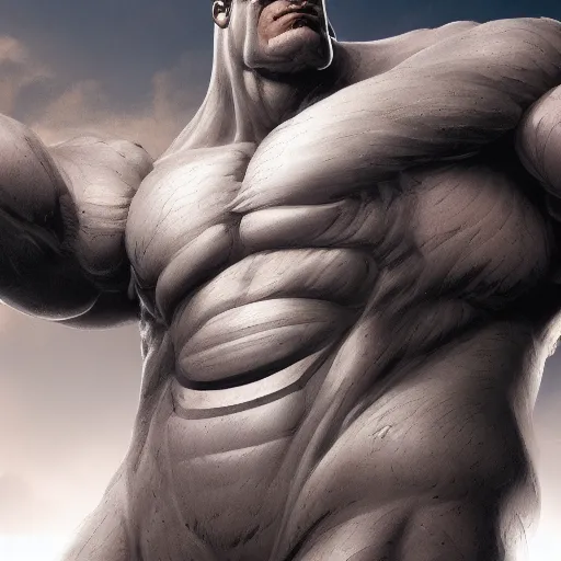 Image similar to Colossus from Marvel, hyperdetailed, artstation, cgsociety, 8k