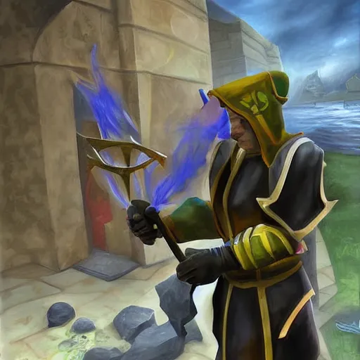 Prompt: runescape 3, realism painting, high quality