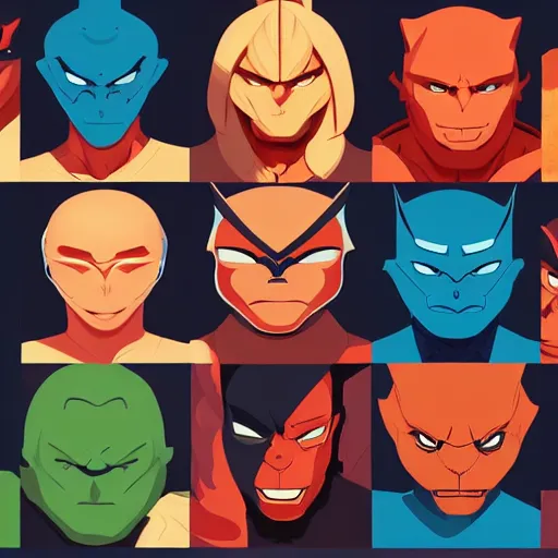 Image similar to face icon stylized minimalist thundercats, loftis, cory behance hd by jesper ejsing, by rhads, makoto shinkai and lois van baarle, ilya kuvshinov, rossdraws global illumination