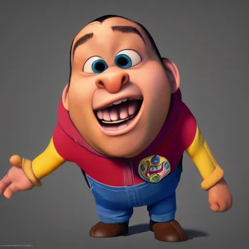 Image similar to dr dre as a pixar disney character from up ( 2 0 0 9 ), unreal engine, octane render, 3 d render, photorealistic