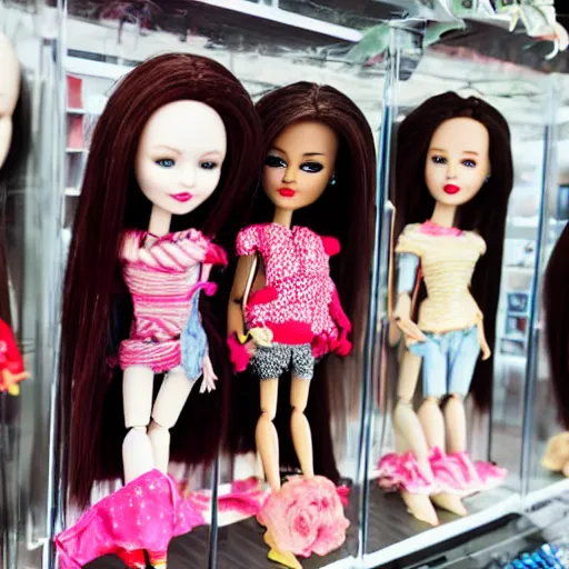 Image similar to beauty dolls in amsterdam shop