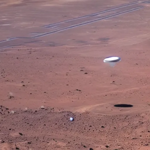 Image similar to Elon Musk flies a Tesla to Mars