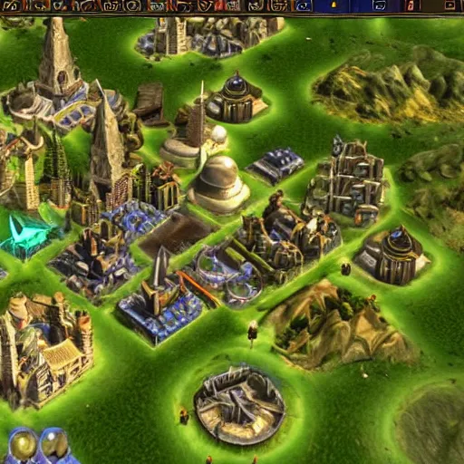 Image similar to civilization IV baba yetu opening