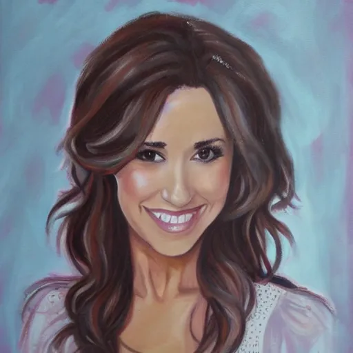 Prompt: a portret of Lacey Chabert, by Johanna, Martine