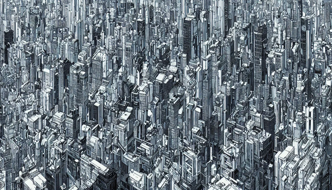 Image similar to cityscape by laurie greasley, futuristic by josan gonzalez, sharp focus, highly detailed digital painting illustration, concept art, masterpiece