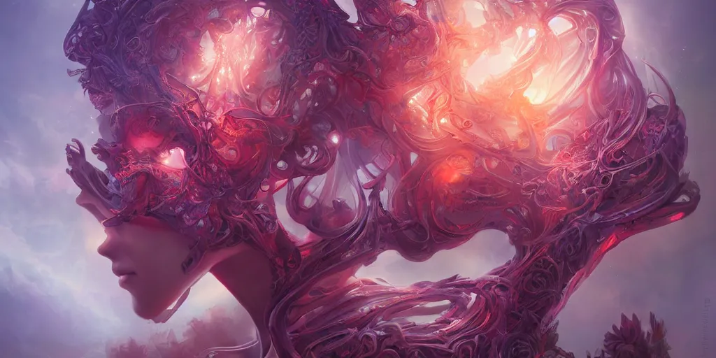 Image similar to dreamscape, ross tran, vivid colors, anatomical, highly detailed sculpture, intricate detailed, ommatidia, 8 k, cinematic atmosphere, post - processing