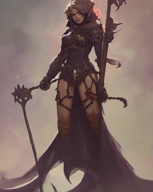 Image similar to a beautiful witch paladin by Stanley Artgerm Lau, WLOP, Rossdraws, frank frazetta, Andrei Riabovitchev, Marc Simonetti, tranding on artstation