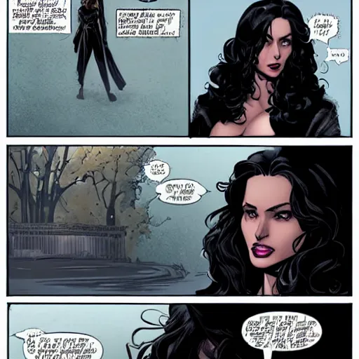 Image similar to yennefer in marvel comics