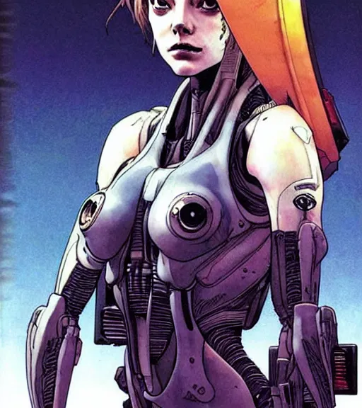 Prompt: alien - like emma stone, comic book art, by yoji shinkawa and takehiko inoue and kim jung gi, masterpiece, perfect