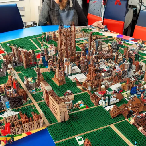 Large lego online city