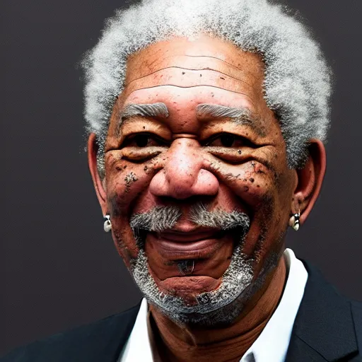 Image similar to morgan freeman as s'mores, ultra realistic, 4 k