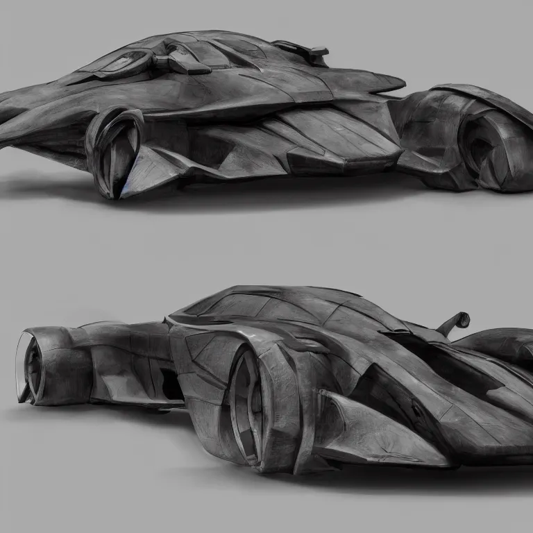 Prompt: technical drawings of the batmobile as done by leonardo davinci, 8 k resolution, detailed illustration, octane render