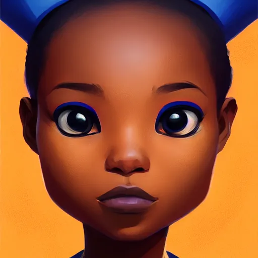 Prompt: face icon stylized minimalist an african girl in a pikatchu costume, loftis, cory behance hd by jesper ejsing, by rhads, makoto shinkai and lois van baarle, ilya kuvshinov, rossdraws global illumination